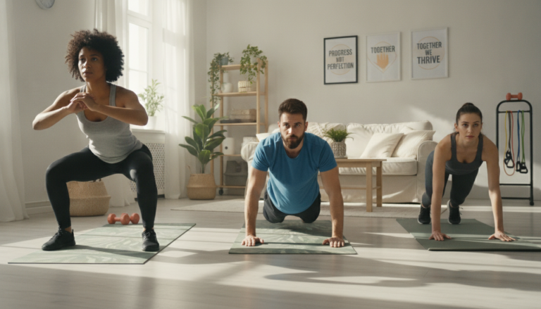 beginner workout at home