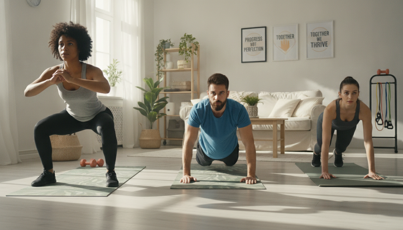beginner workout at home