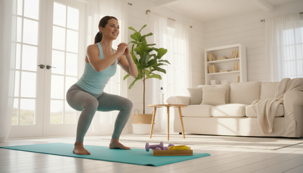 simple beginner home workout simple beginner home workout